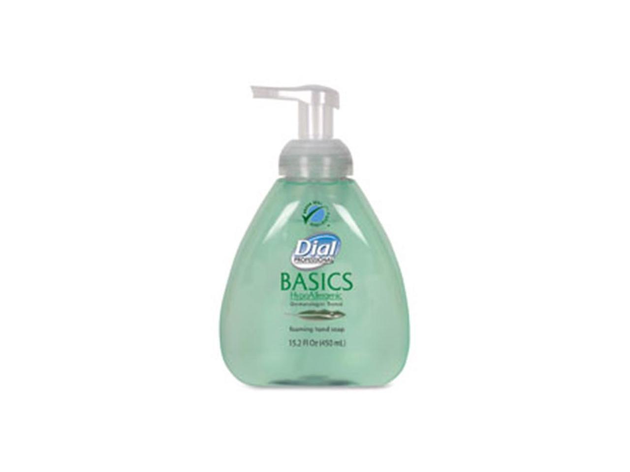 Dial DIA98612CT Basics HypoAllergenic Foam Hand Soap, Light Green 4