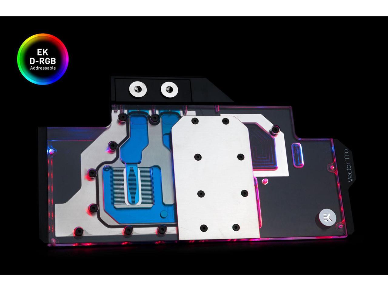 Ekwb Ek Quantum Vector Trio Rtx 2080 Gpu Water Block D Rgb Nickelplexi 8237