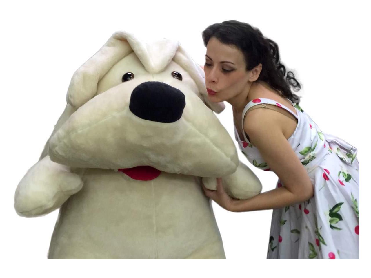 giant stuffed puppy dog