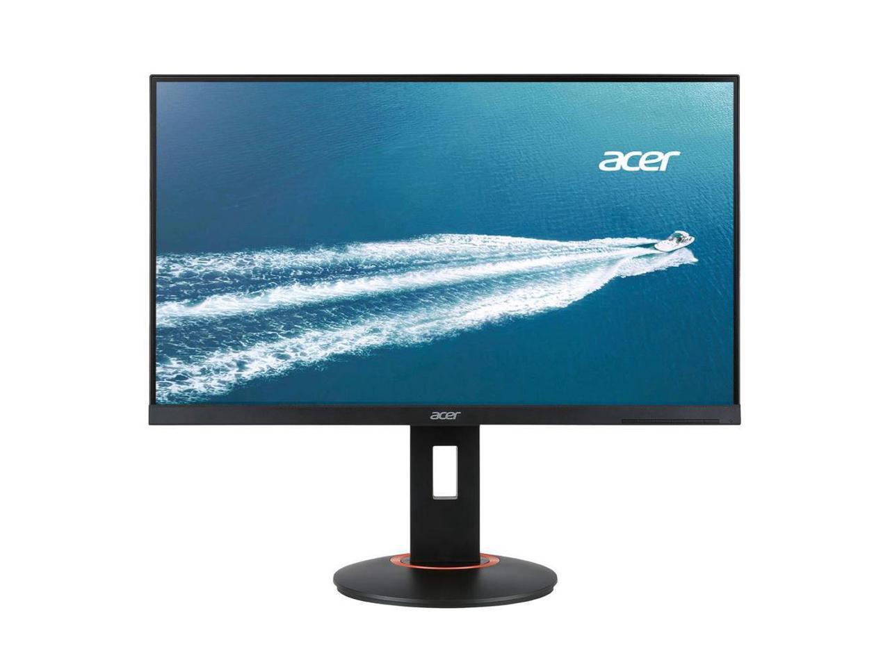 Refurbished Acer Xf250q Abmiidprzx Um Kx0aa A01 24 5 Full Hd 19 X 1080 1ms Gtg 240 Hz Dvi Hdmi Displayport Usb Amd Freesync Built In Speakers Led Backlit Monitors Newegg Com