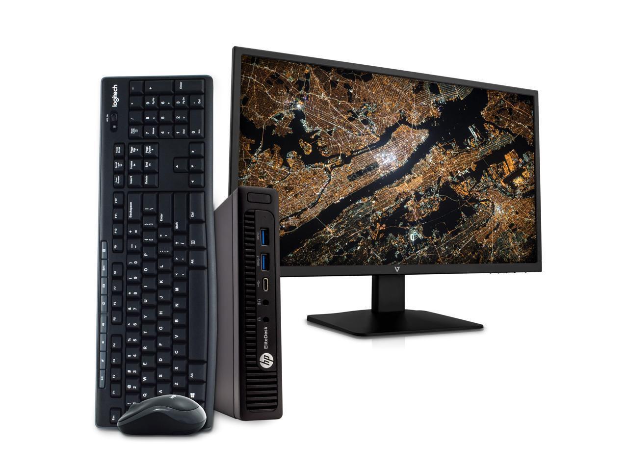 HP EliteDesk 800 G2 Desktop Mini Business PC Computer, Intel Quad Core