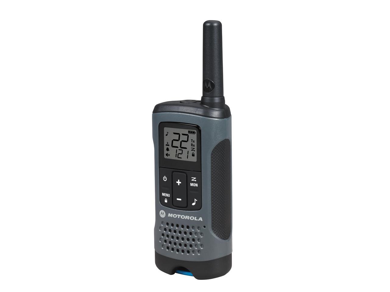 MOTOROLA T200 Two Way Radio,Gray,NiMh or Alkaline,PK2 Newegg.ca
