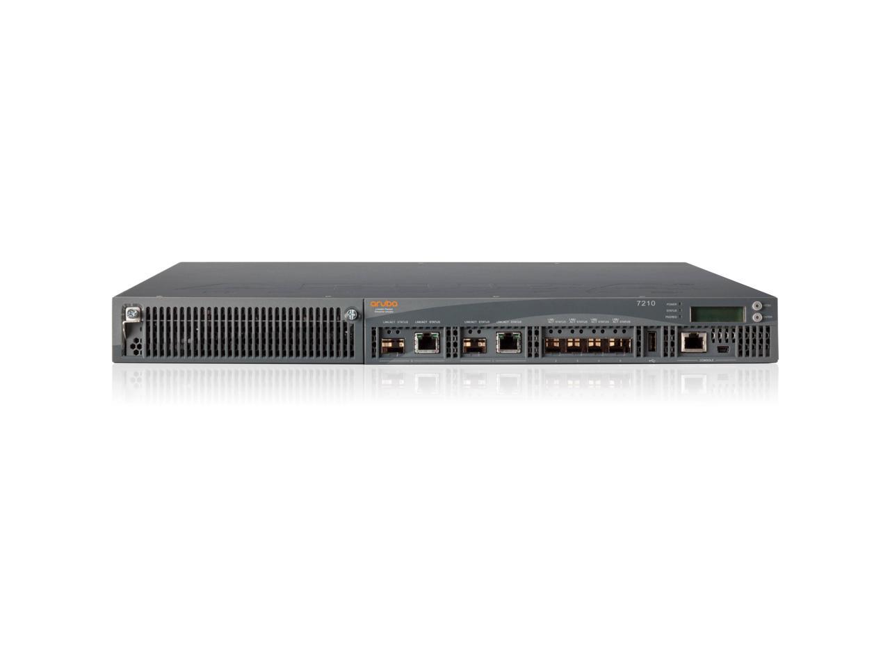 Aruba 7210 US 4p 10GBase X SFP 2p Dual Pers 10 100 1000BASE T Or