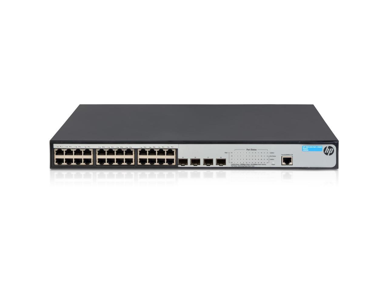 HPE 1920 Series 24Port 180W Gigabit PoE+ Switch