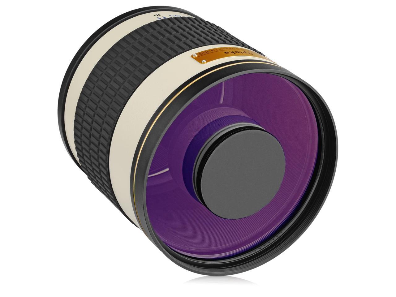 Opteka 500mm f/6.3 (with 2x 1000mm) Telephoto Mirror Lens for Nikon F