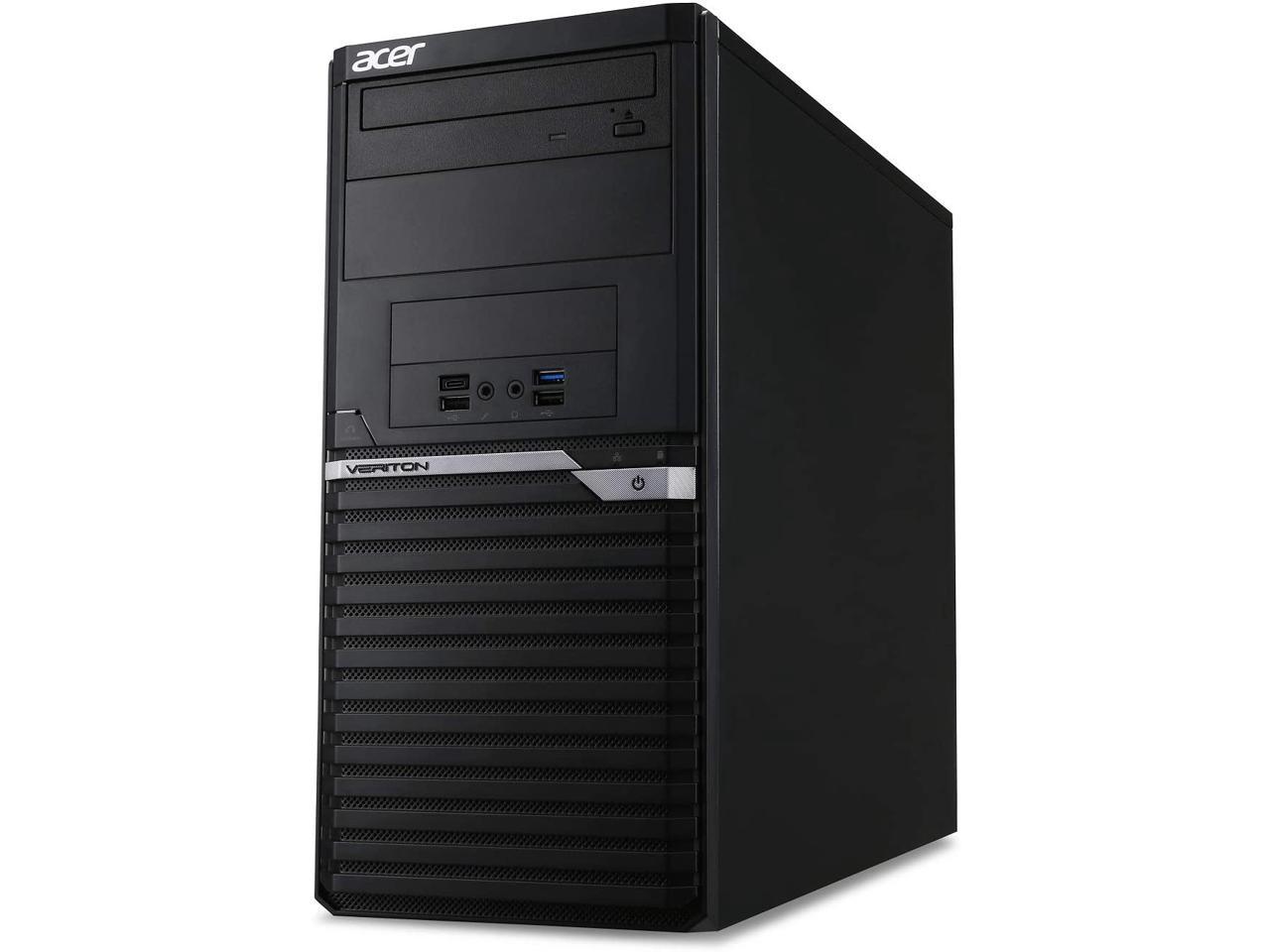 Acer Desktop Computer Veriton M VM4660G-I3810H1 Intel Core i3-8100 4GB ...