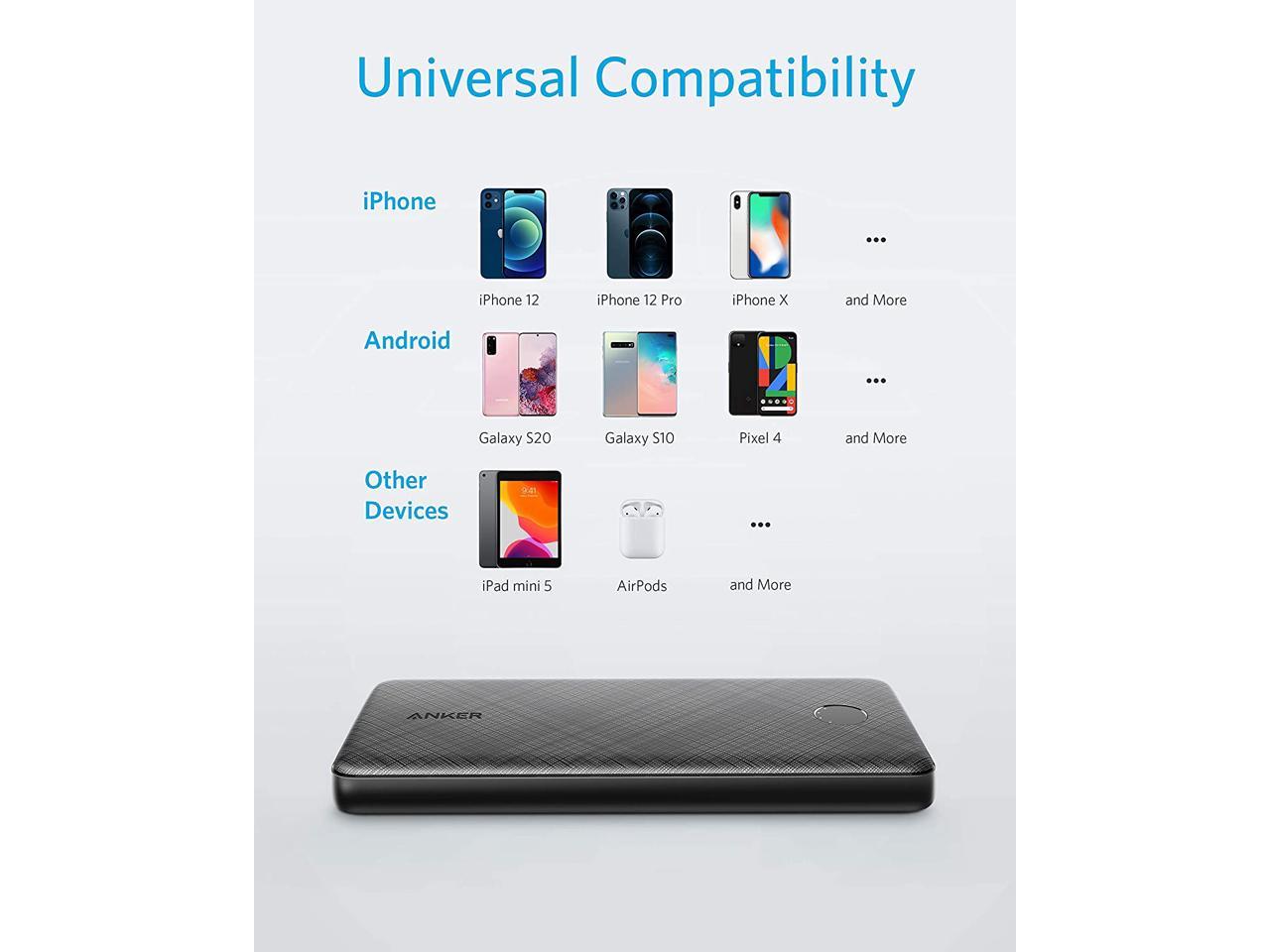 Anker PowerCore Slim 10000 PD, 20W 10000mAh Power Delivery Power 