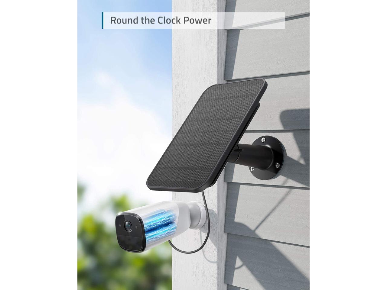 eufy Security Certified eufyCam Solar Panel, Compatible with eufyCam