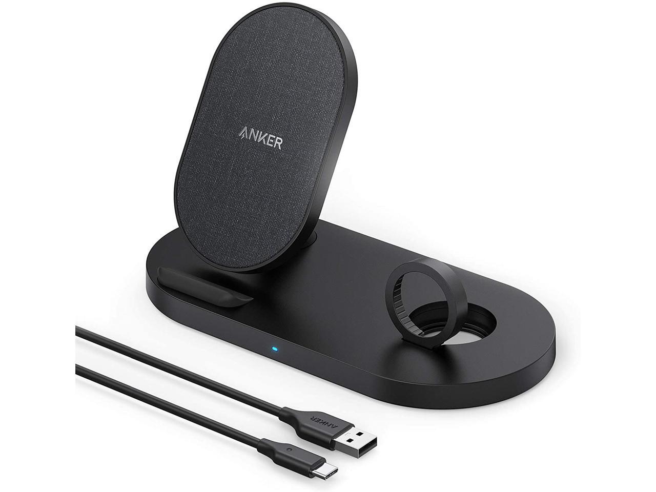 Anker Wireless Charging Station, PowerWave Sense 2in1 Stand with