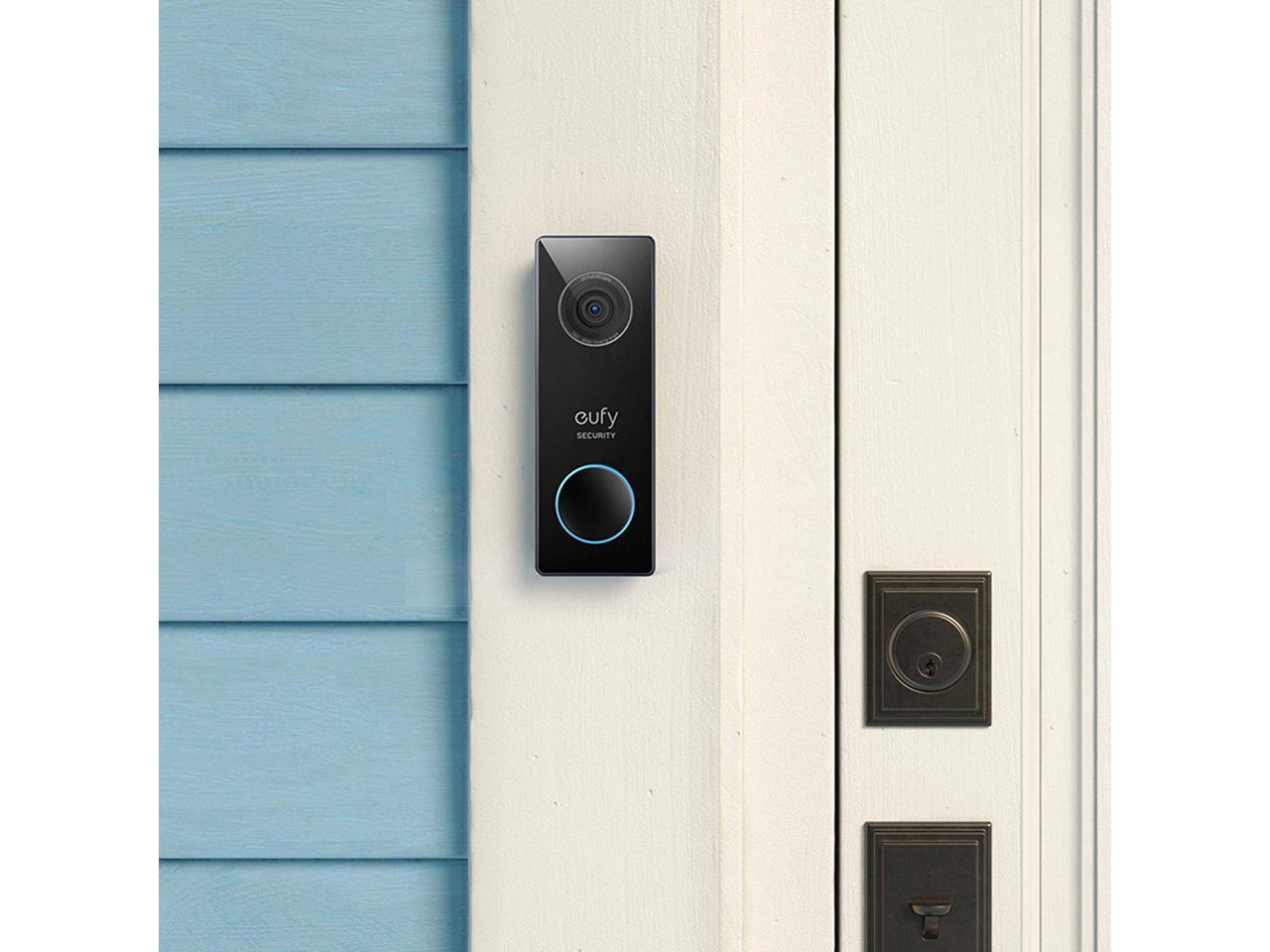 Refurbished eufy Security Wired 2K Video Doorbell. 2K Resolution, 5