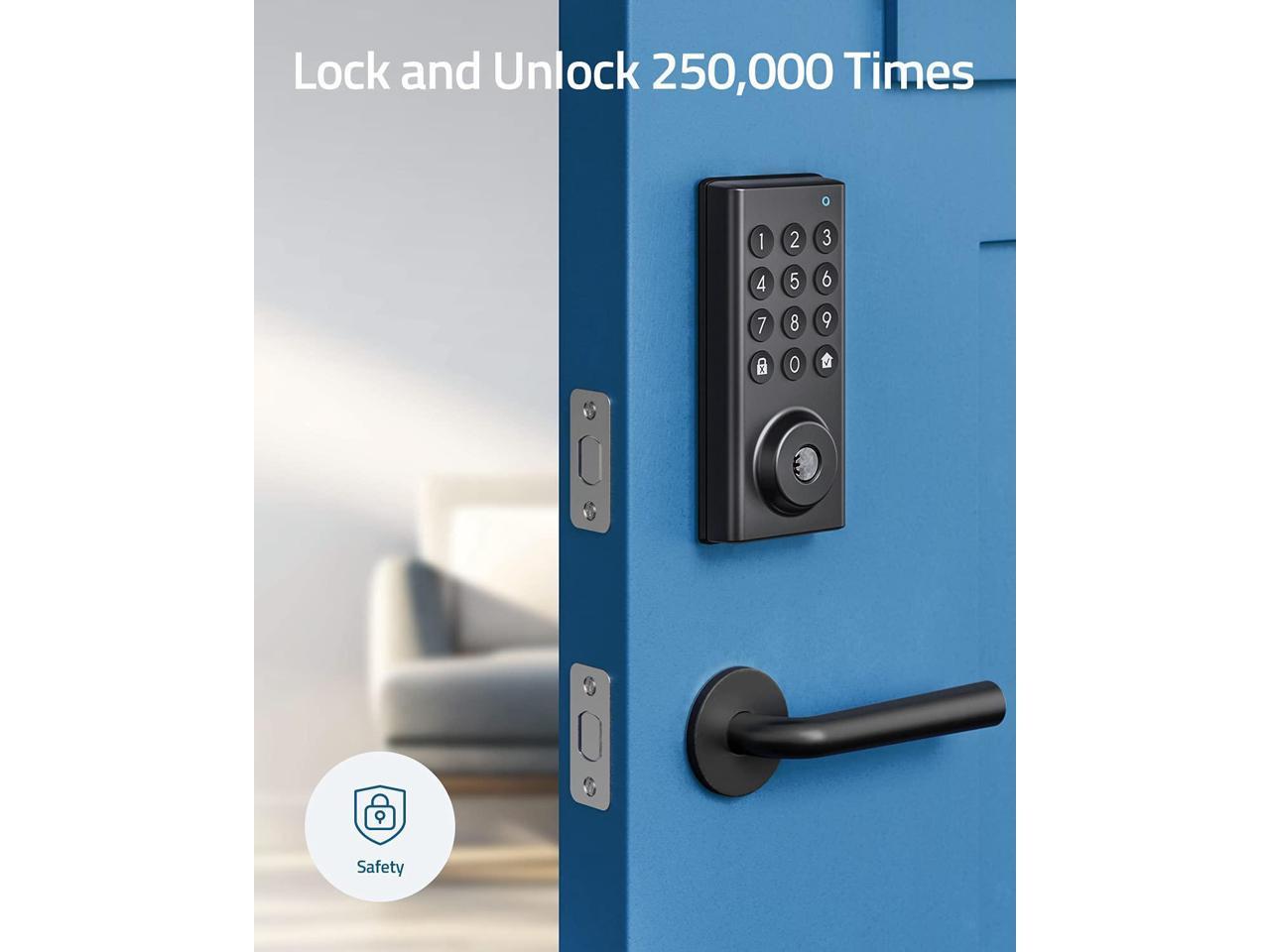 Keyless Entry Door Lock,app Control Details about   eufy Security Smart Lock Front Door 