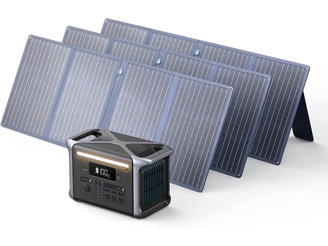 Anker 757 Solar Generator, Powerhouse 1229Wh with 3 * 100W 