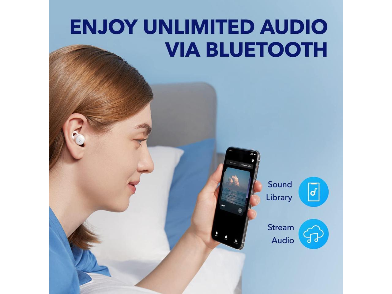 Soundcore By Anker, Sleep A10 Bluetooth Sleep Earbuds, Noise Blocking ...