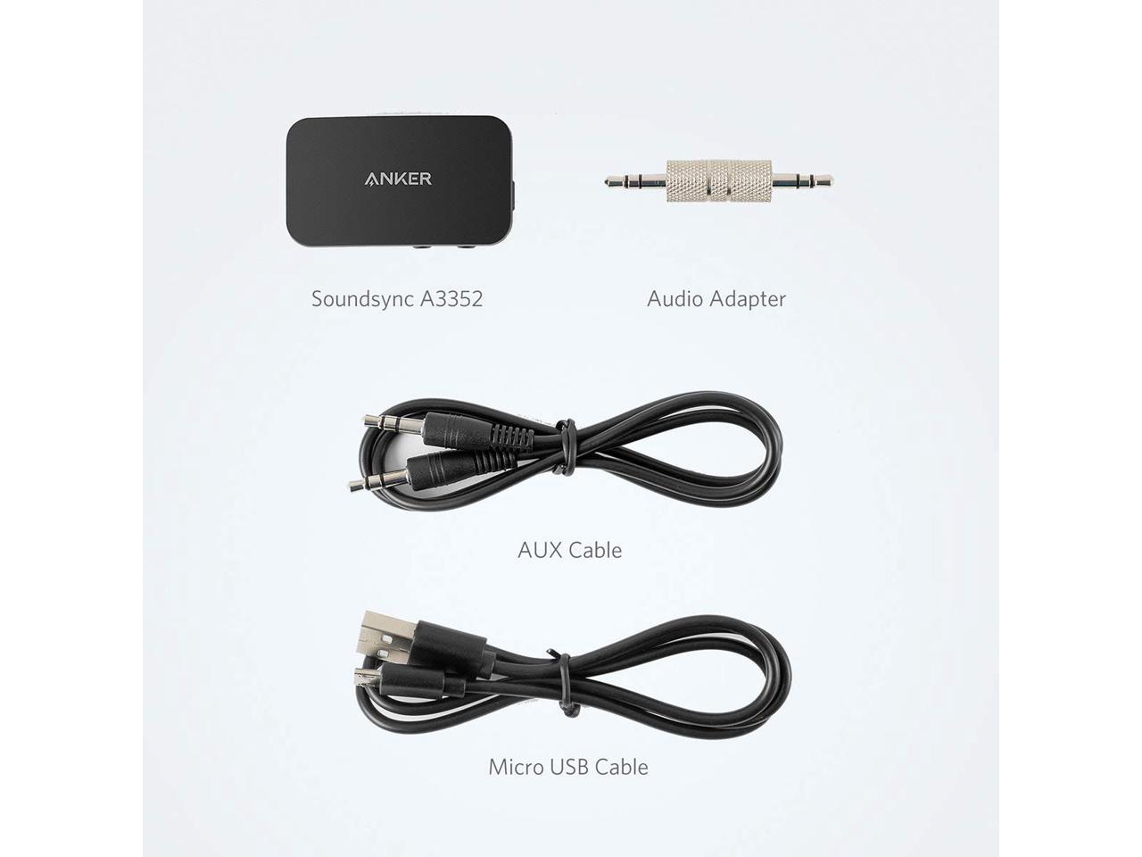 Anker Soundsync A3352 Bluetooth Receiver for Music Streaming with ...