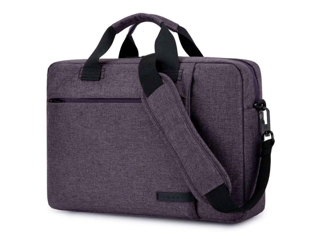 BRINCH Laptop Bag 13.3 Inch, Stylish Fabric Laptop Messenger Shoulder Bag Case Briefcase for 13
