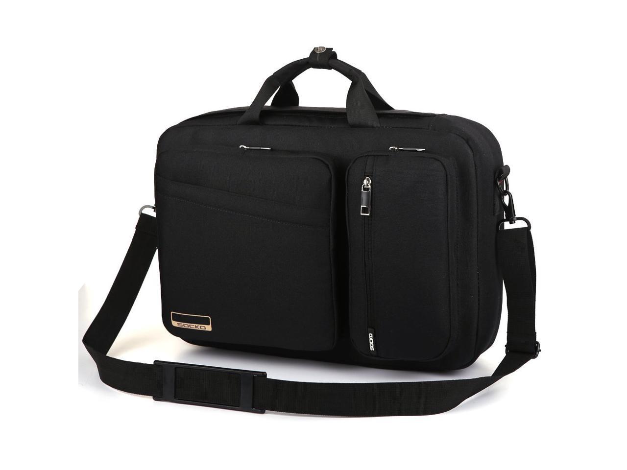 SOCKO 17 Inch Laptop Backpack with Side Handle and Shoulder Strap ...