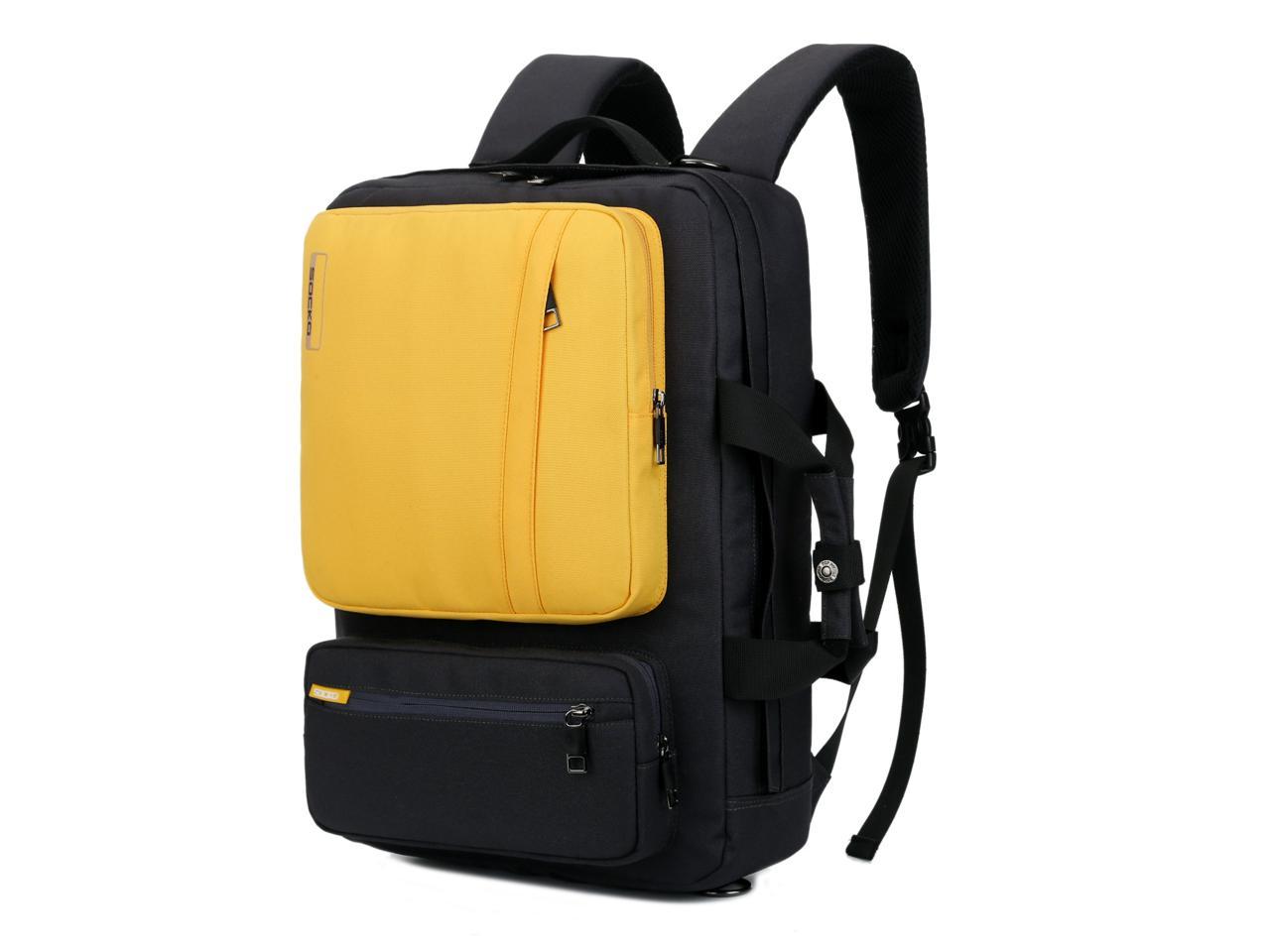 SOCKO 17 Inch Laptop Backpack with Side Handle and Shoulder Strap ...