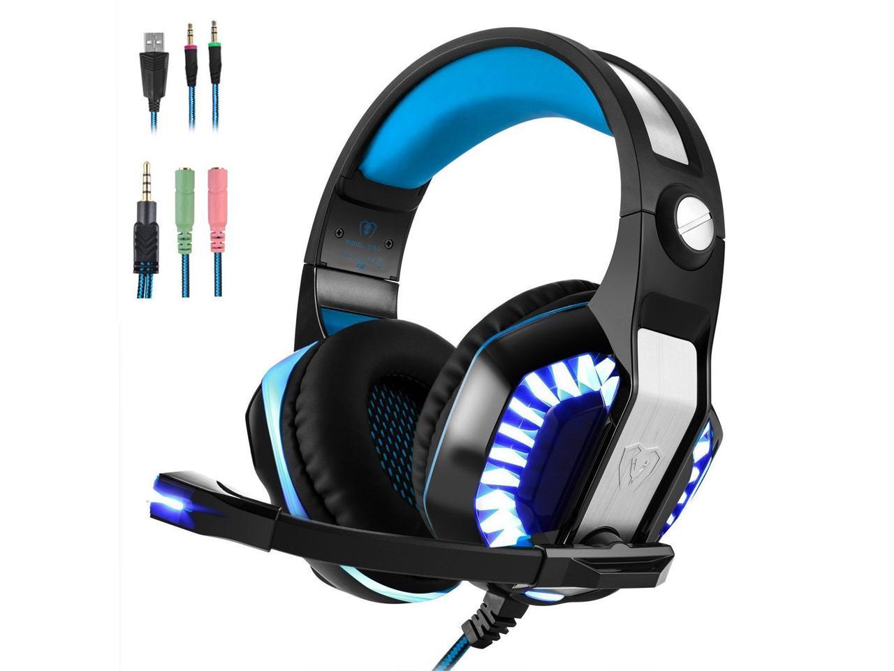 Professional Gaming Headset Stereo with Noise Cancelling Microphone