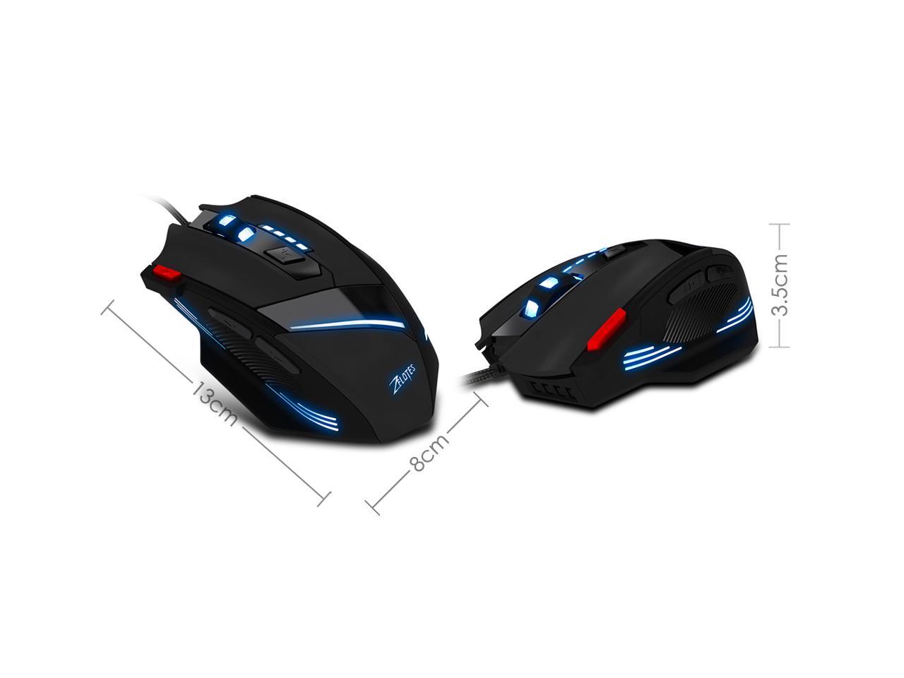 zelotes t60 gaming mouse