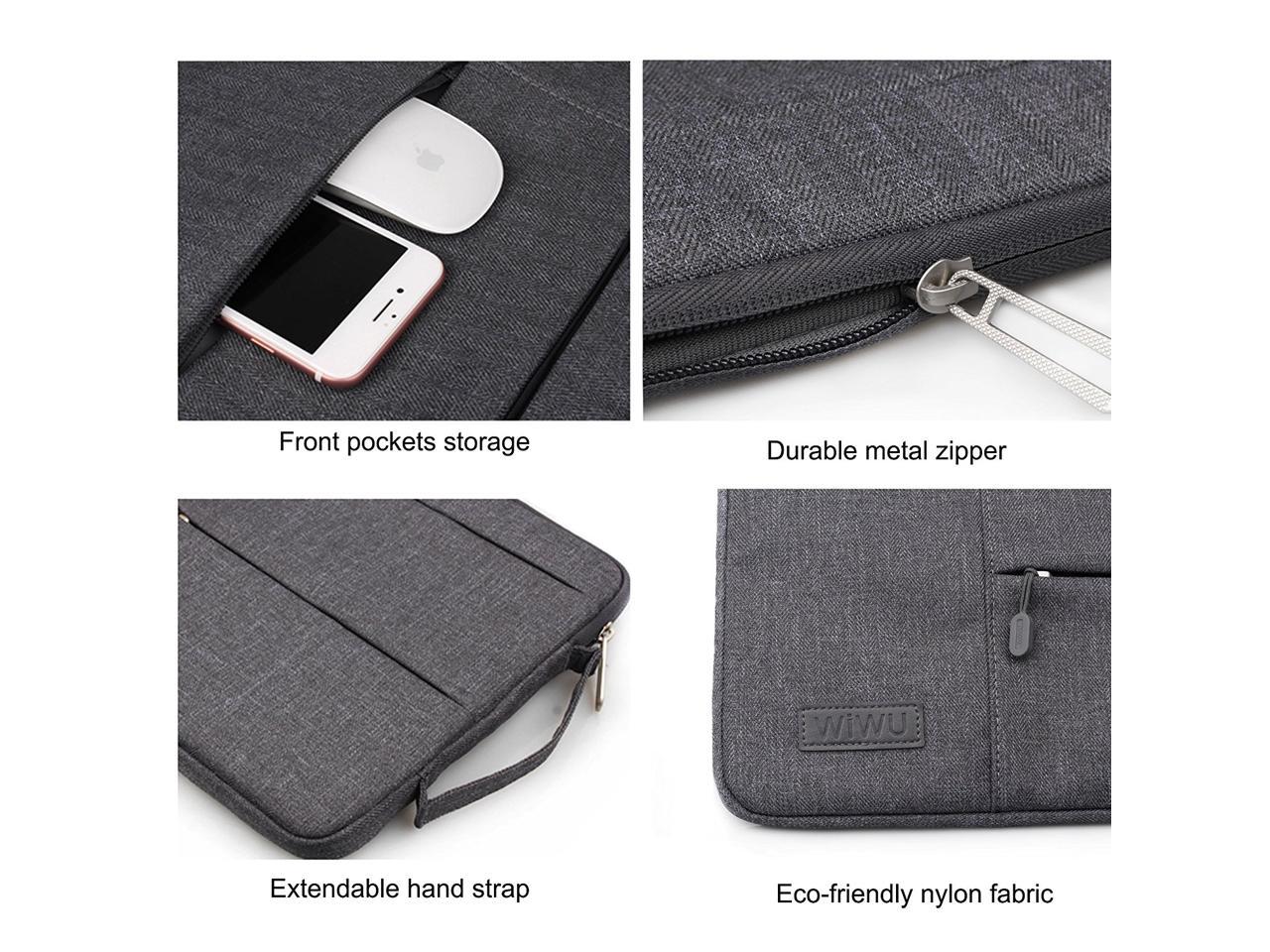 WIWU Business Laptop Sleeve Case with Handles Pockets for MacBook Pro ...