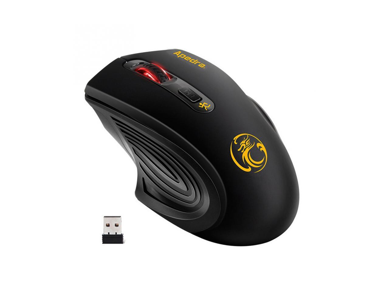 2.4GHz Wireless Optical USB Gaming Mouse Mice 1600DPI For Computer PC Laptop NEW 