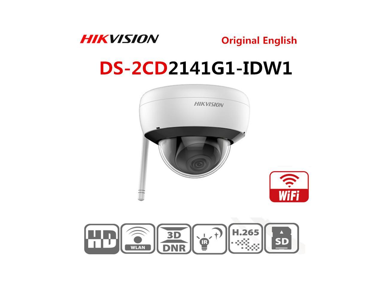 Hikvision DS-2CD2141G1-IDW1 2.8mm 4MP WiFi IR Fixed Network Dome Securuty Camera 