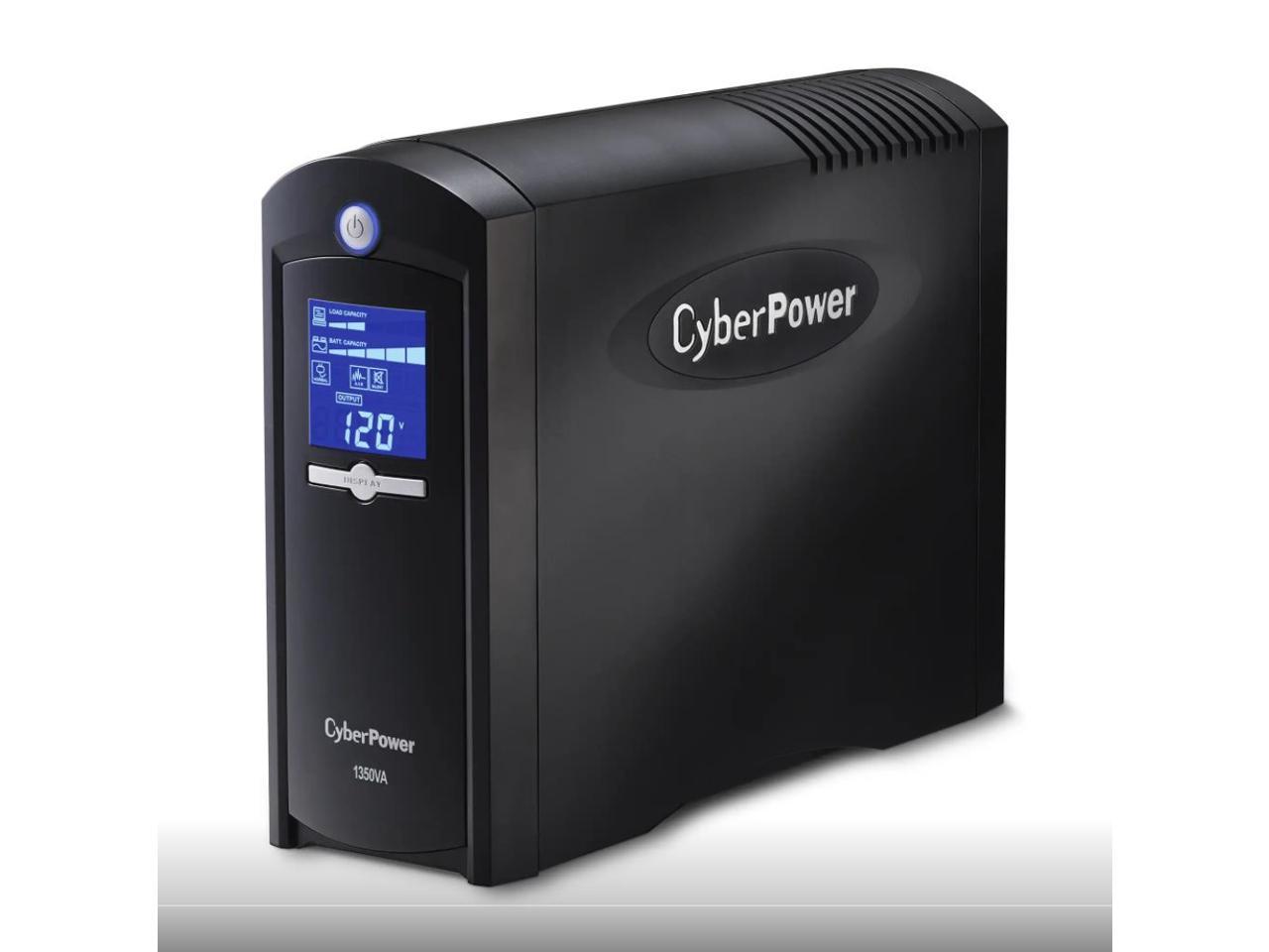 Refurbished CyberPower CP825LCD-R Intelligent LCD UPS System 8 Outlets 