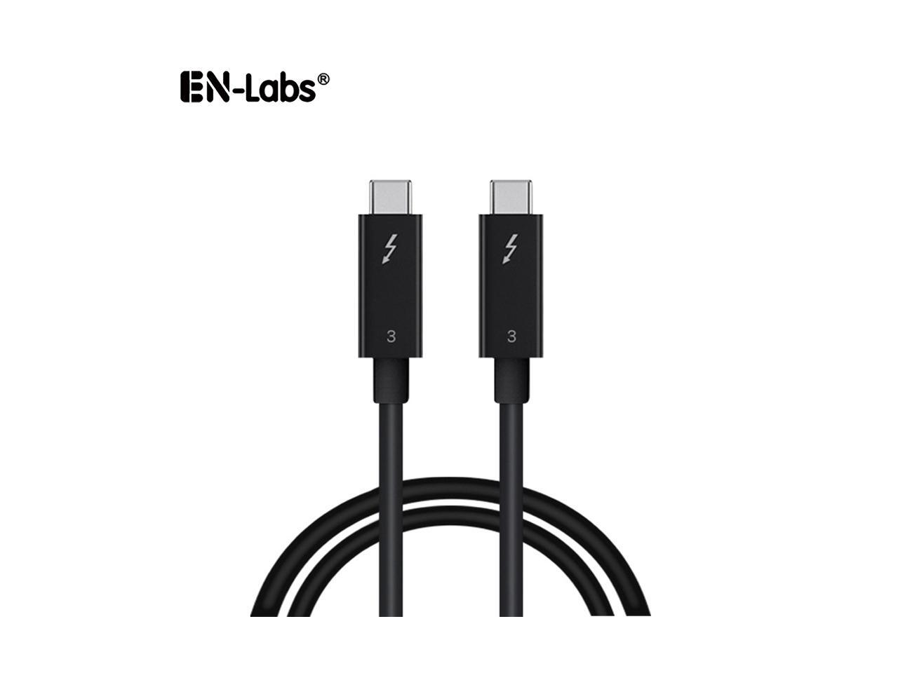 Thunderbolt 3 Certified Cable 40Gpbs TB3 USB TypeC Cable Support 5K
