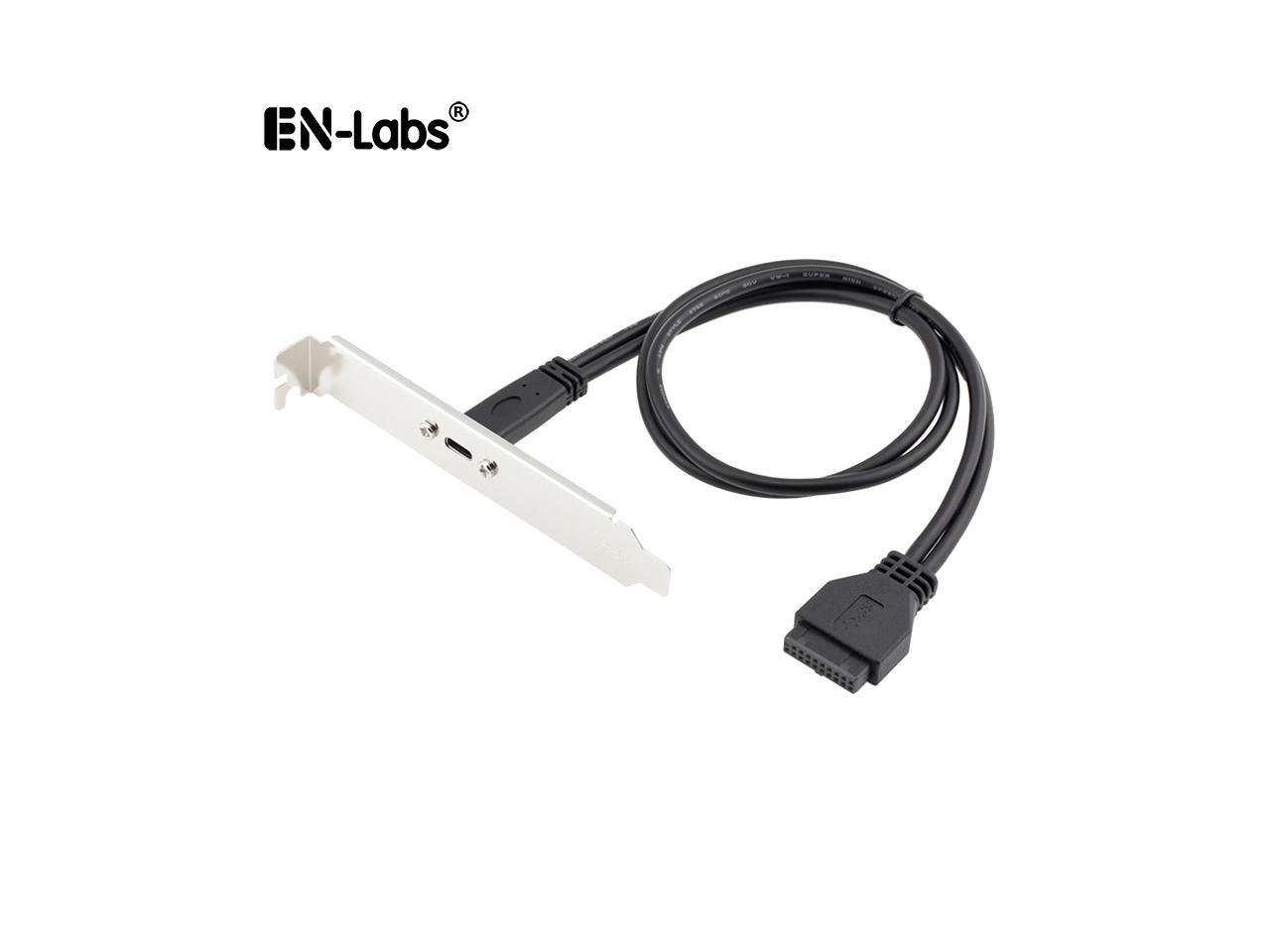 Cable Length: 0.5M Cables USB 3.0 Slot Plate Adapter Bracket Cable with Built-in 20-Pin Header F/2AF PCI