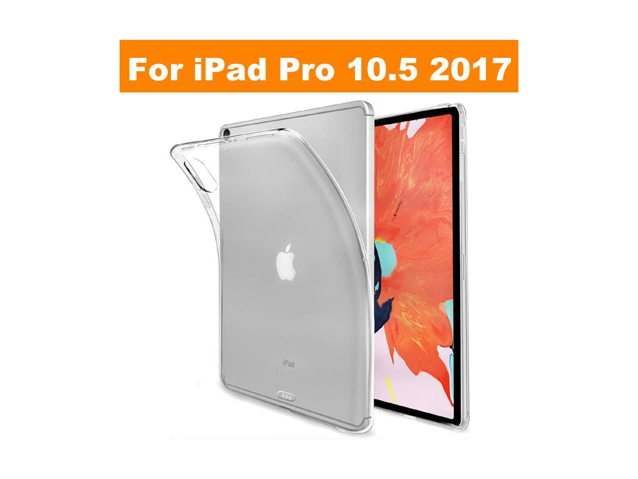 Back Case for iPad Pro 10.5 2017,Crystal Clear Soft TPU Cover for Apple