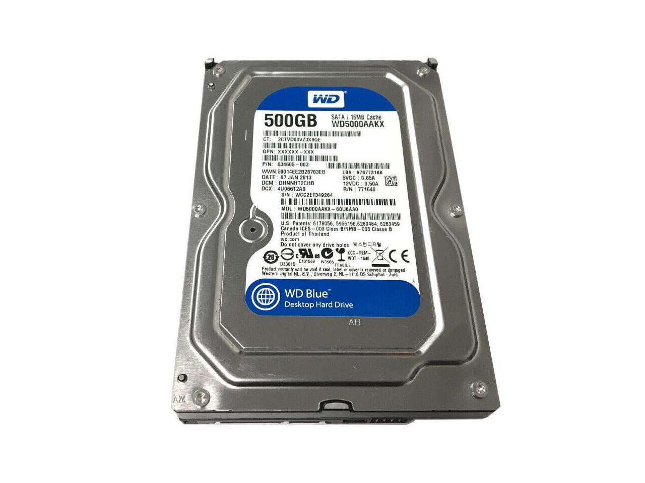 Sata sm wdc wd5000aakx что это