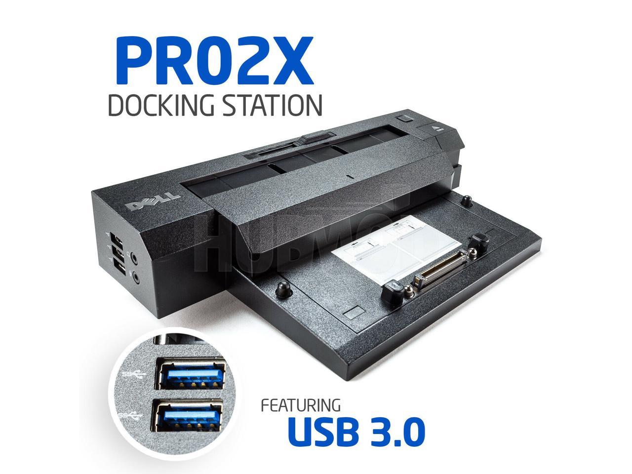 Genuine Dell Docking E-Port Plus PR02X CY640 Replicator with 130W Power adapter 