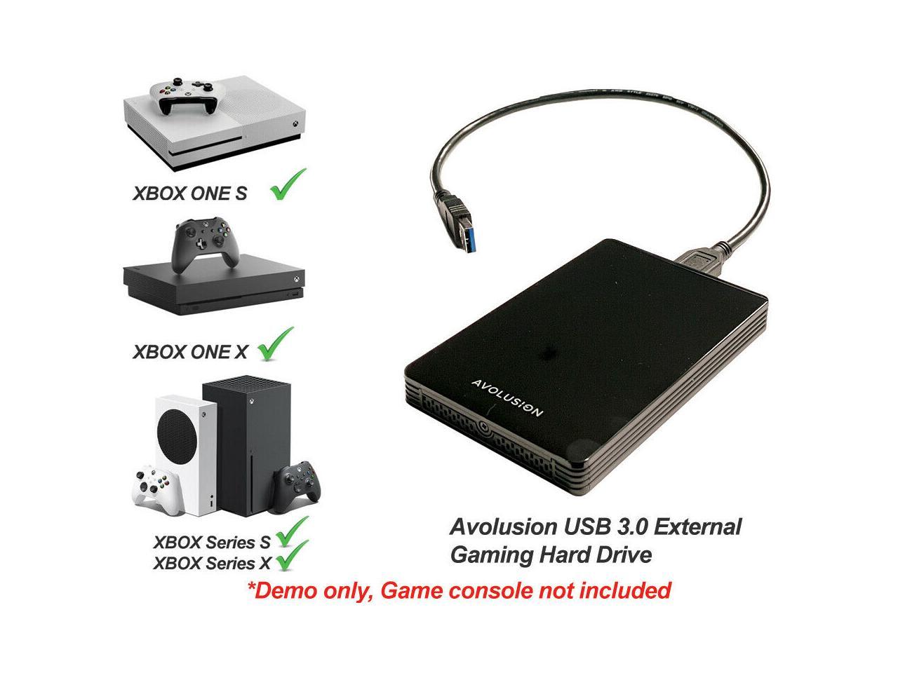 External Gaming Usb For Xbox One Avolusion HDDGear Pro X 3TB USB