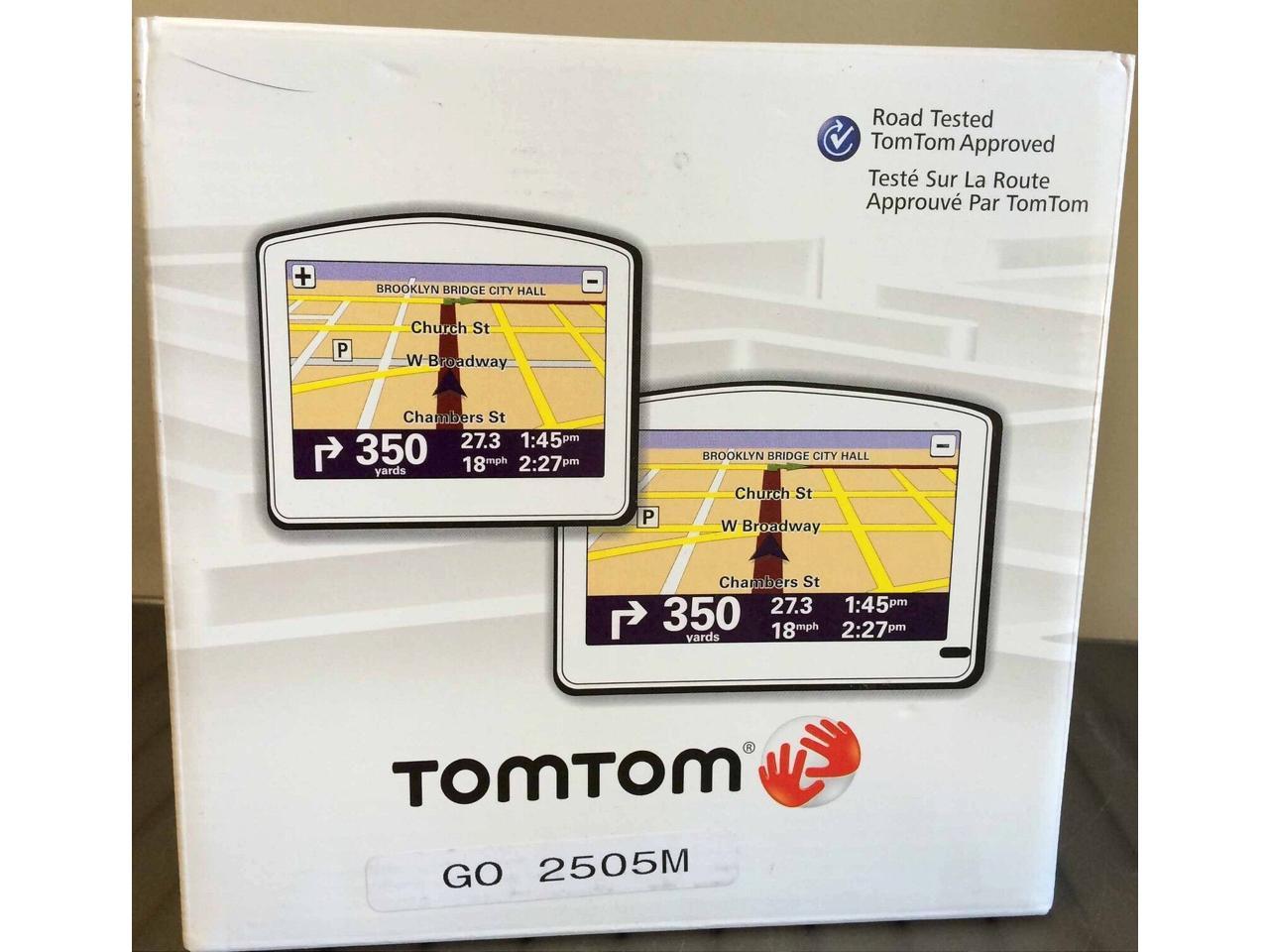 TomTom GO 2505M Car GPS LIFETIME USA/Canada/Mexico MAPS Edition 5" LCD - Newegg.com
