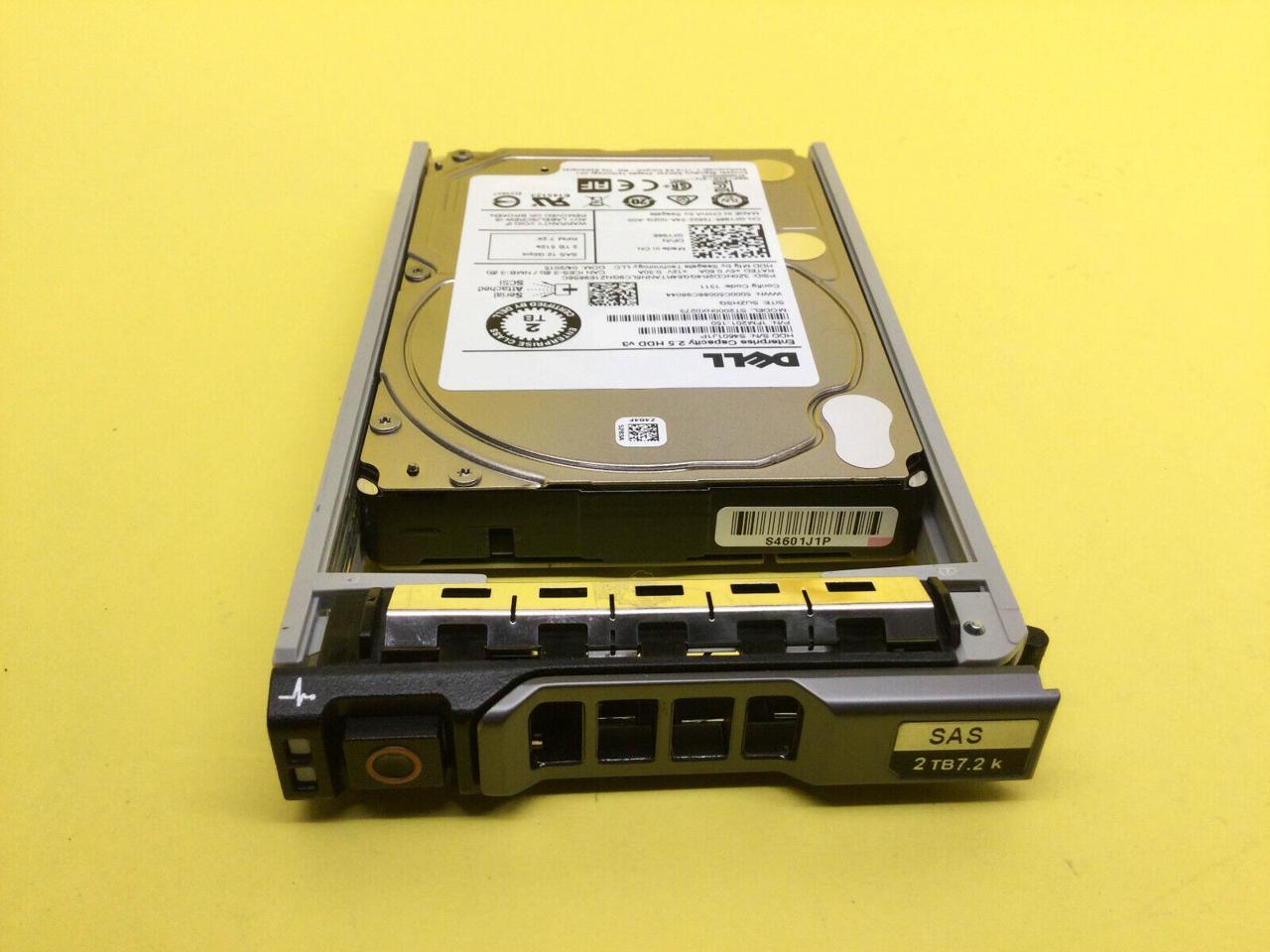 Refurbished: (not For Home Pc!) Dell Xy986 2tb 7.2k Sas 12gb S 128mb 