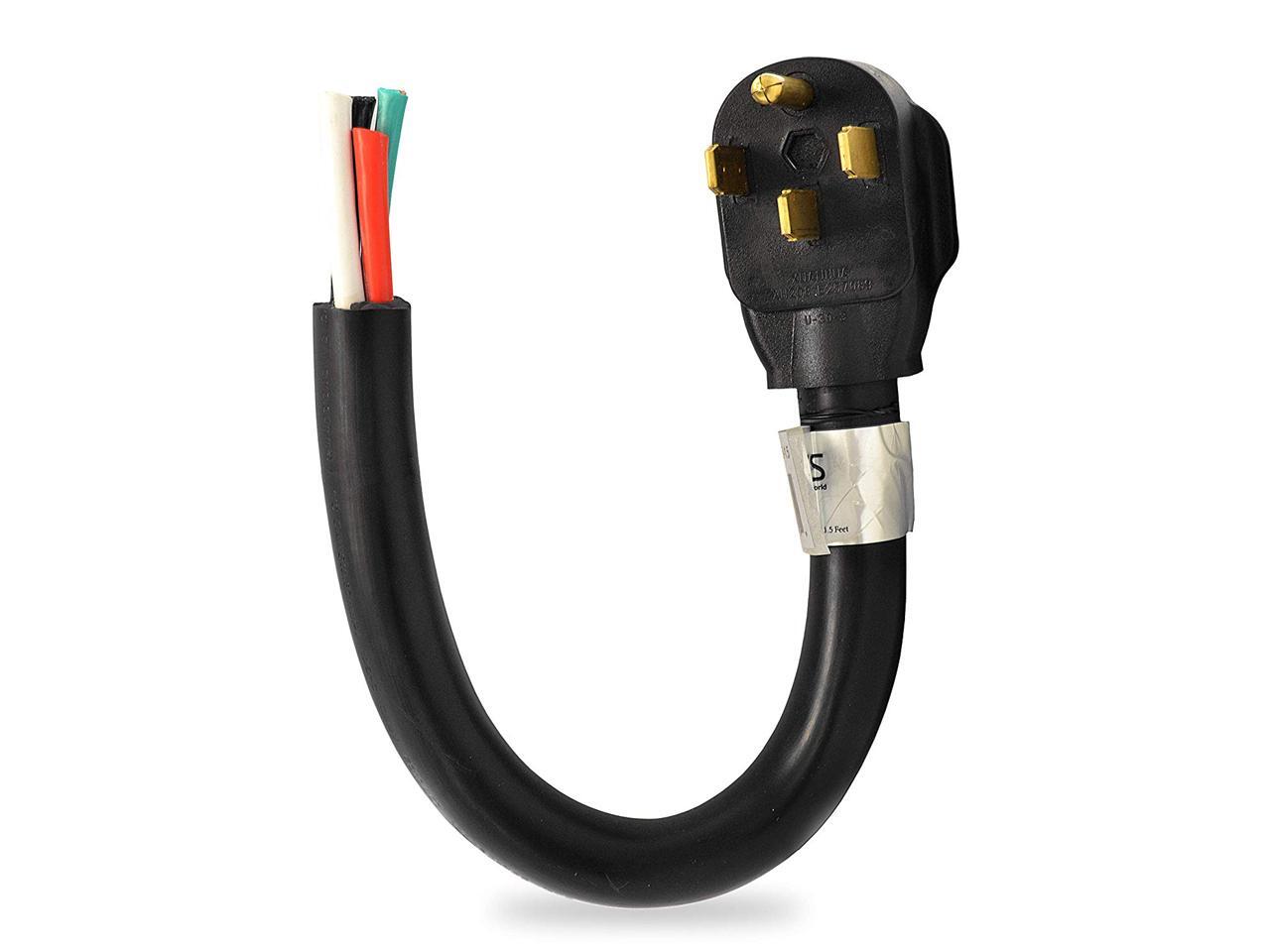 Ceptics NEMA 1450 Plug to Cut Wire Cord Extension Power