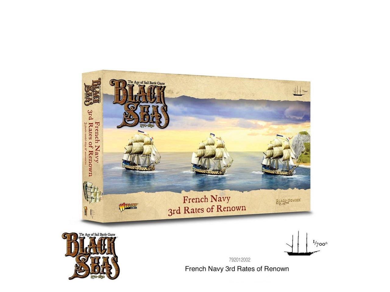Warlord Games Black Seas An Age of Sail Battle Game Rulebook 791010001 