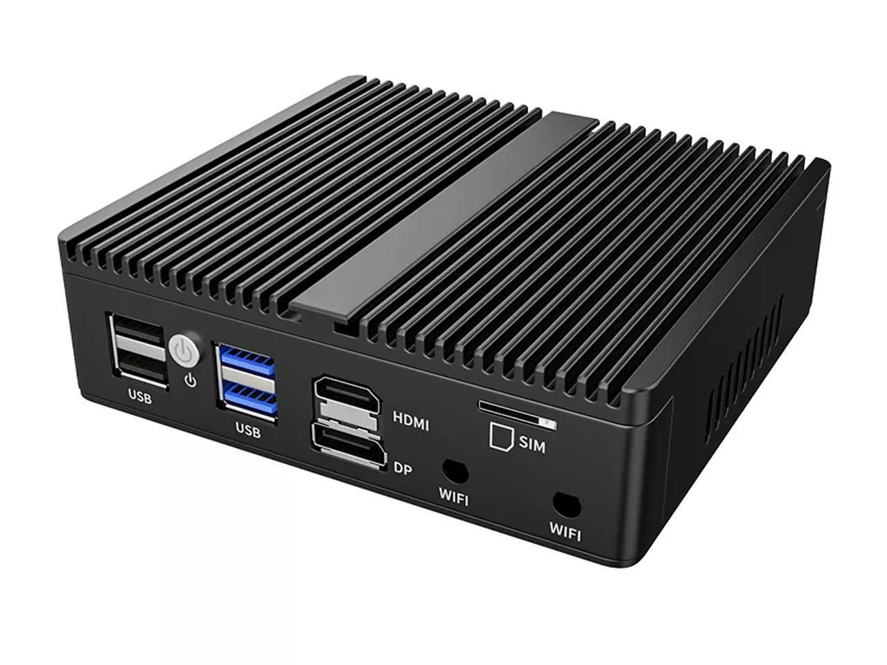 Intel Celeron N5105 Soft Router Fanless Mini PC 4x Intel I225 2 5G LAN