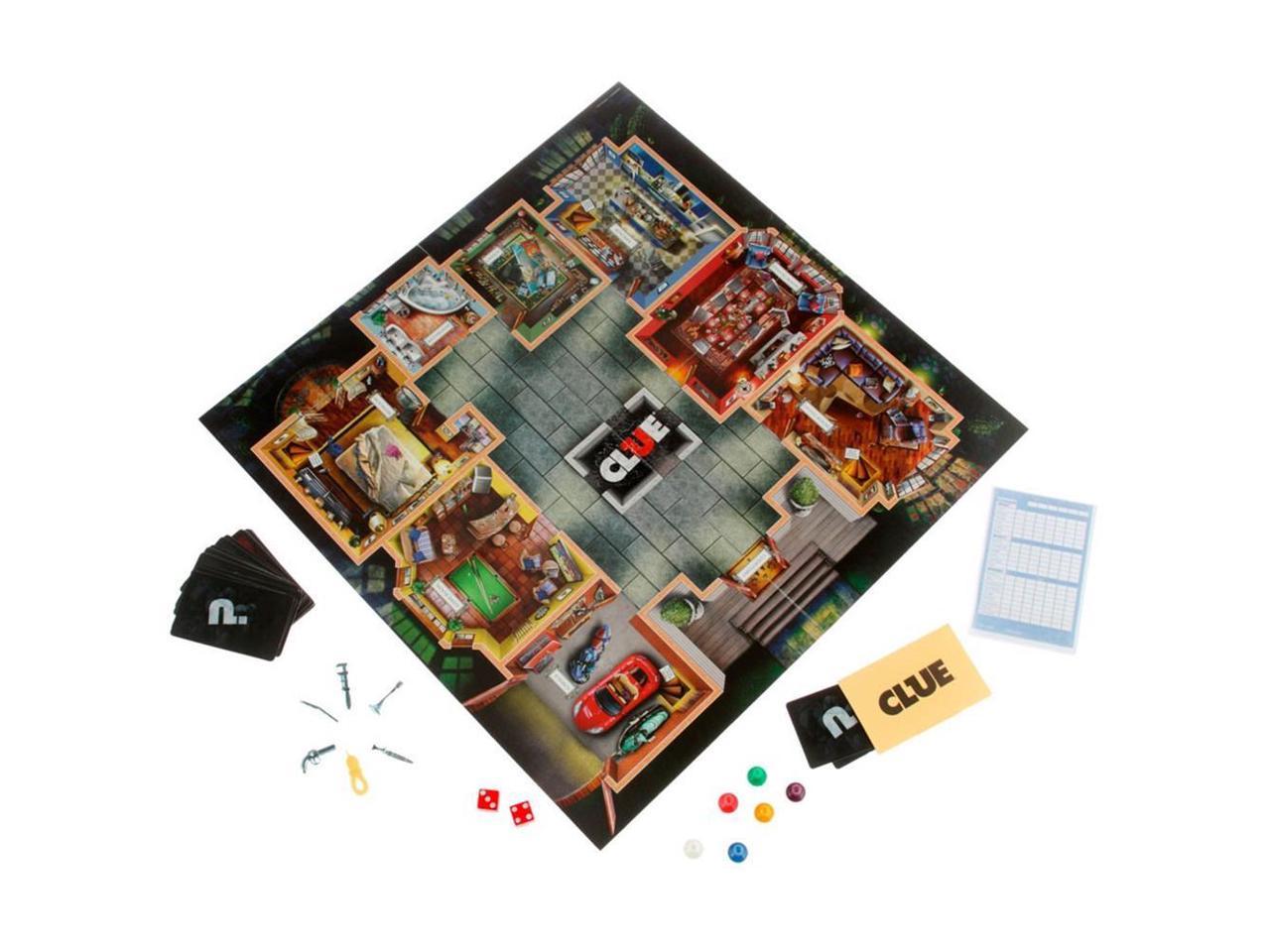 Clue the Classic Mystery Game with 2 Crime Scenes (2013 edition ...