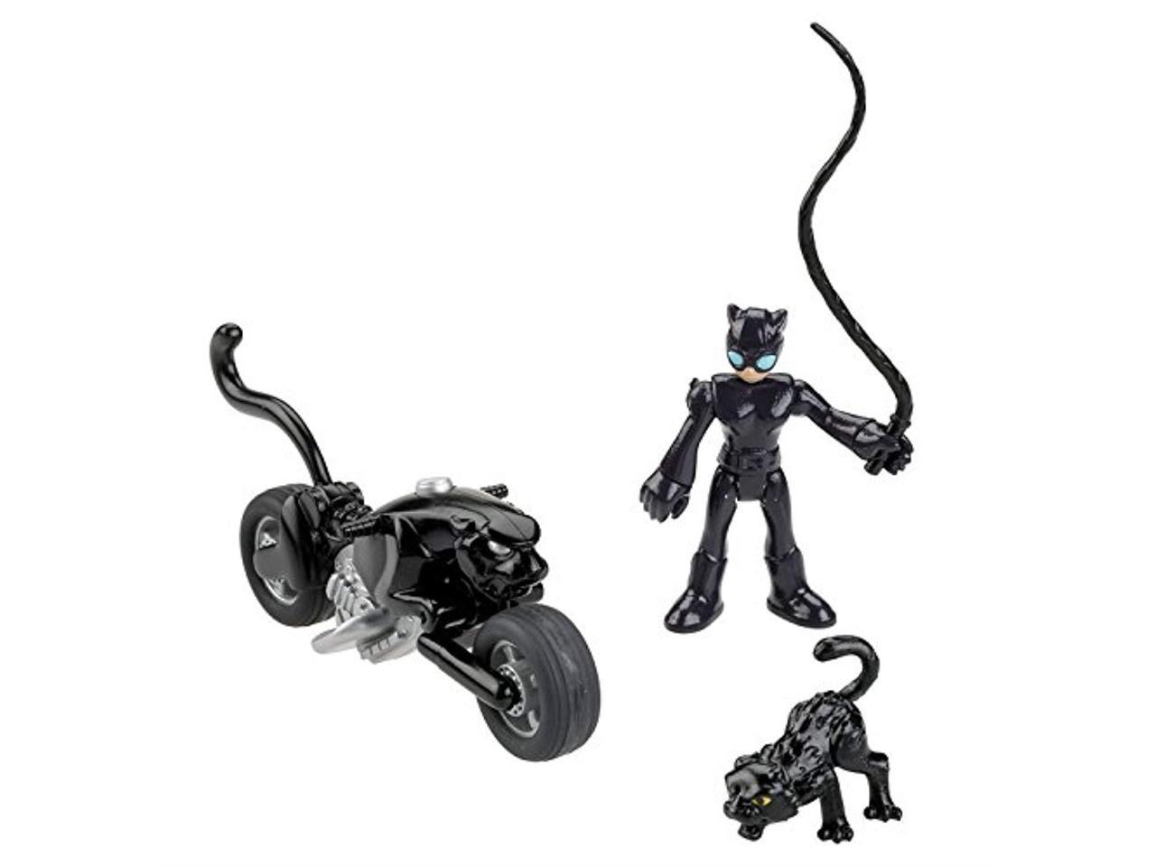 Imaginext DC Super Friends Catwoman Figure Motorcycle Interactive  Fisher-Price 