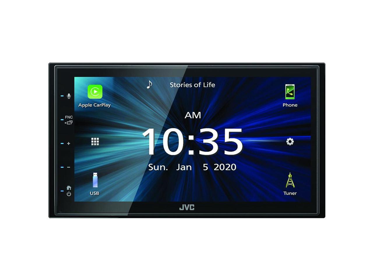 JVC KWM56BT Digital Media Receiver w/ 6.8" Touch Panel Compatible With