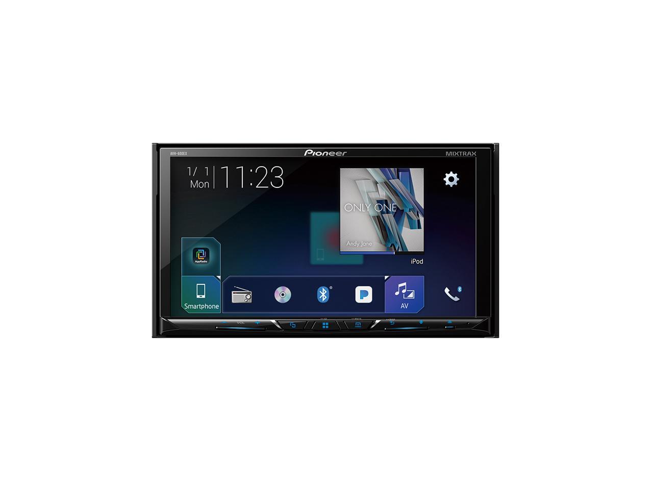 Pioneer AVH600EX Multimedia DVD Receiver with 7" WVGA Display, Built