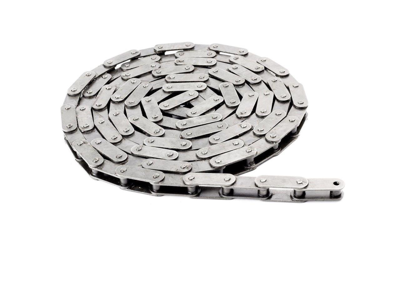 Jeremywell C2042HP Hollow Pin Conveyor Roller Chain 10 Feet with 1 Connecting Link Jeremywell C2042HP Hollow Pin Conveyor Roller Chain 10 Feet with 1 Connecting Link
