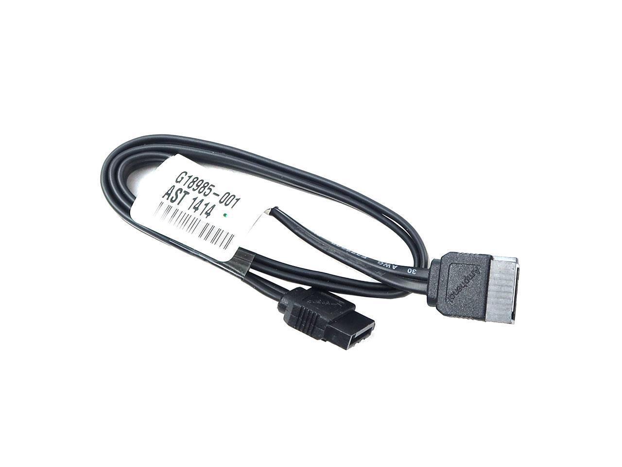 Used Like New Genuine Amphenol Sata Serial ATA 6.0GB/S 20" Hdd/Ssd