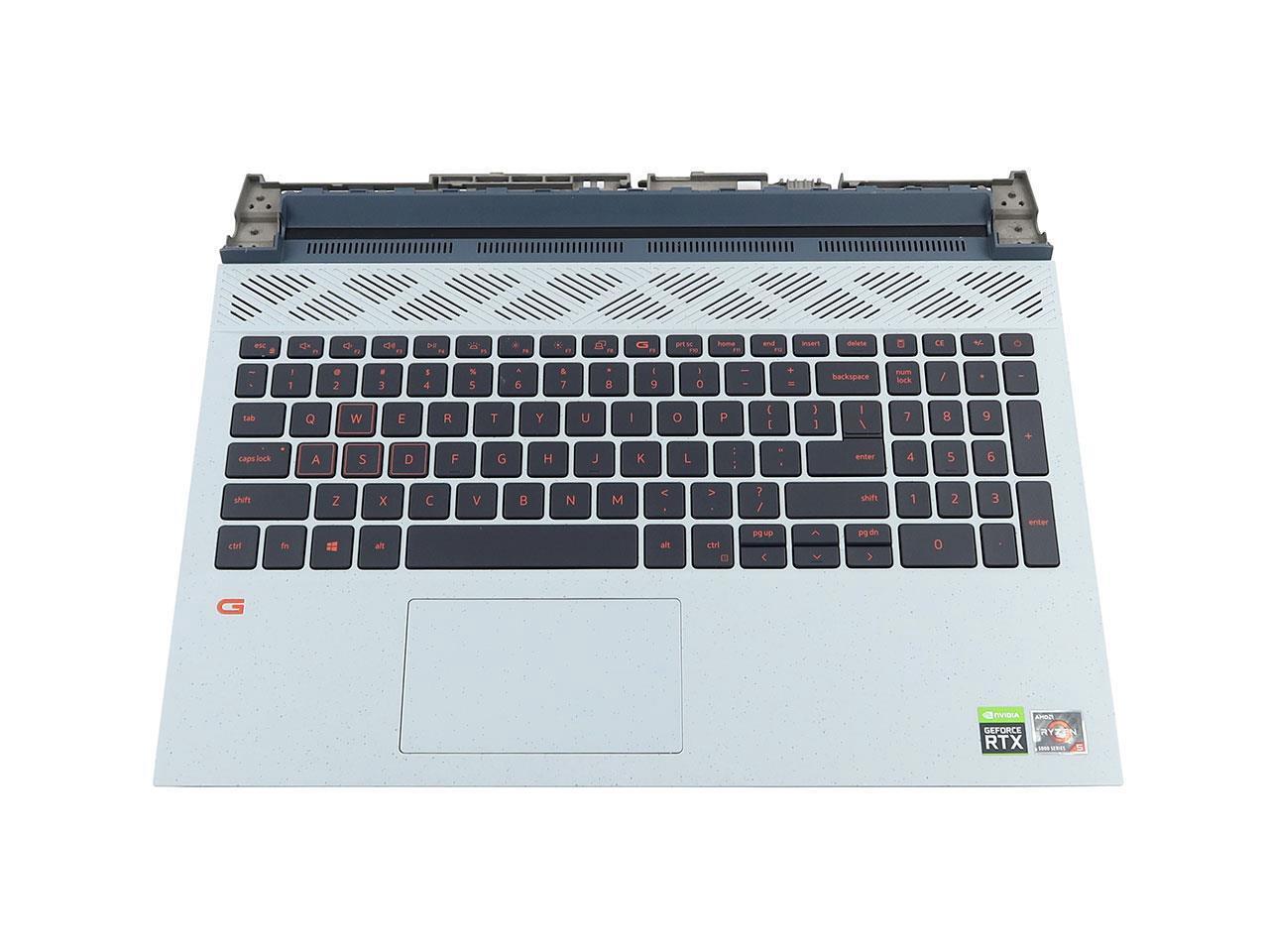 Used Very Good FK7HR_UB Dell G15 5510 5511 5515 Backlit Keyboard