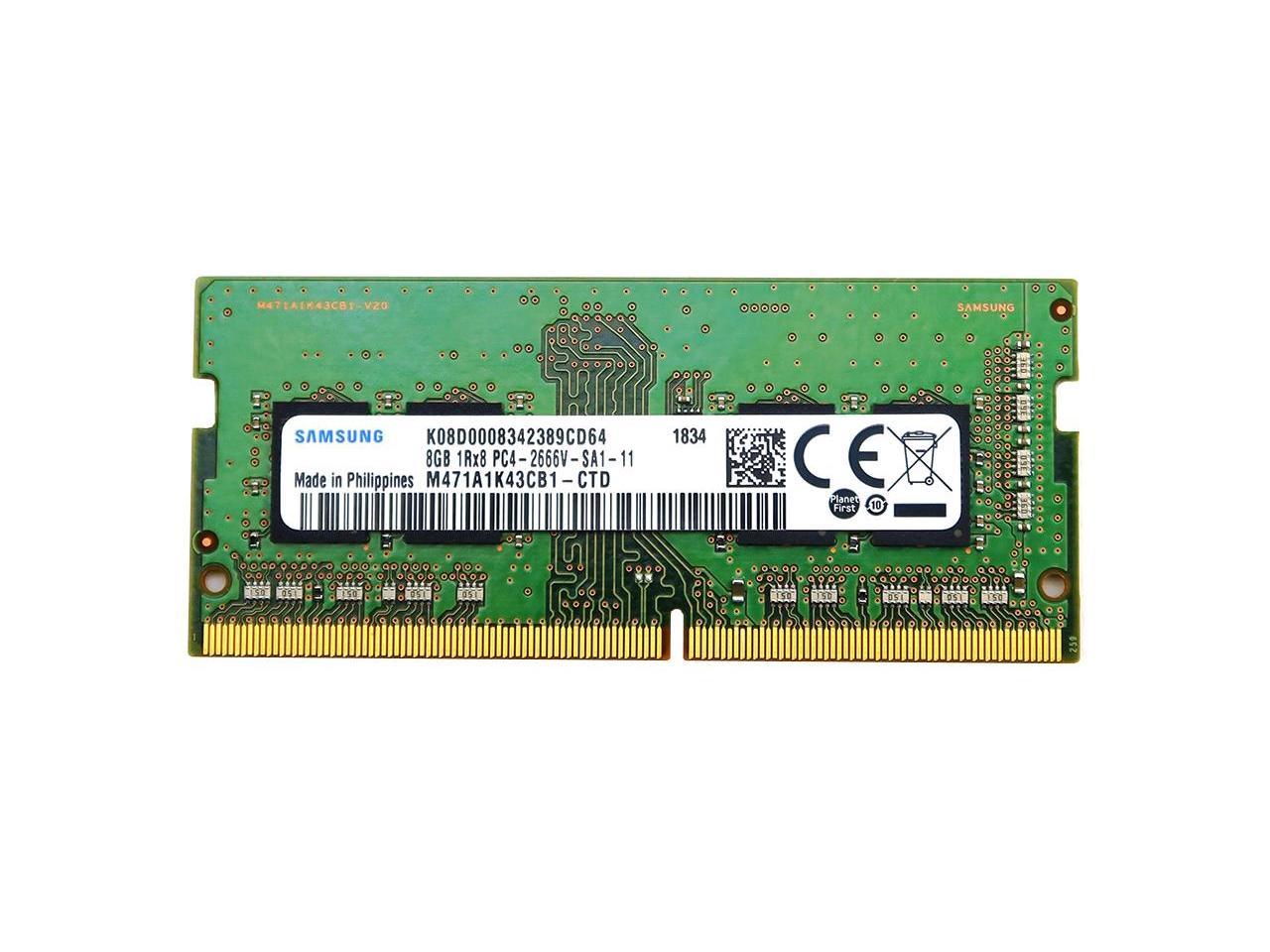 Samsung 8GB DDR4 2666MHz 260-Pin SODIMM 1.2V Laptop Memory - Newegg.ca