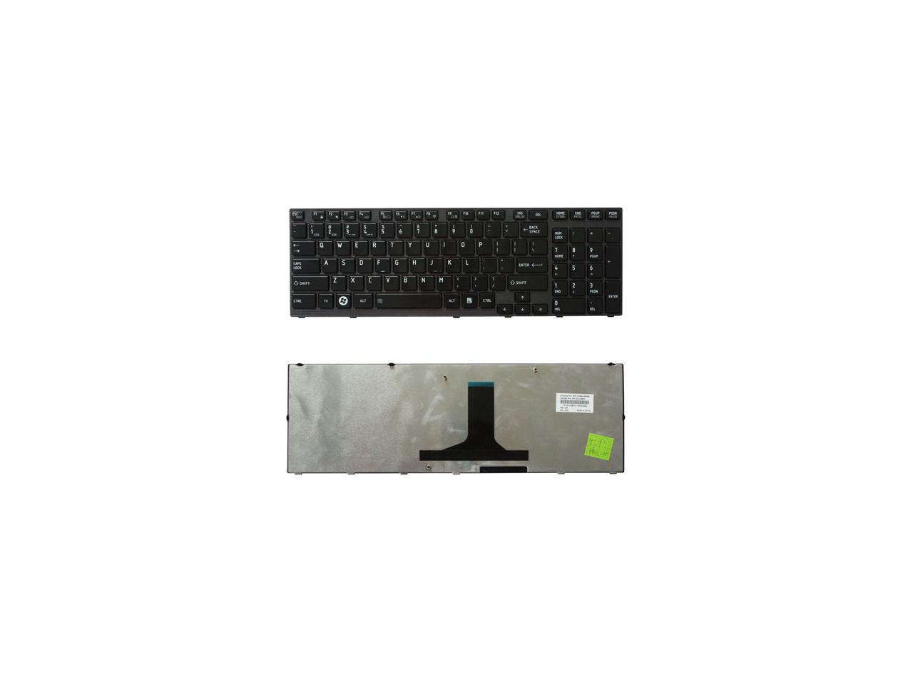 Tastiera USA Per Toshiba Satellite P775 – Nuova, Nera, Layout QWERTY