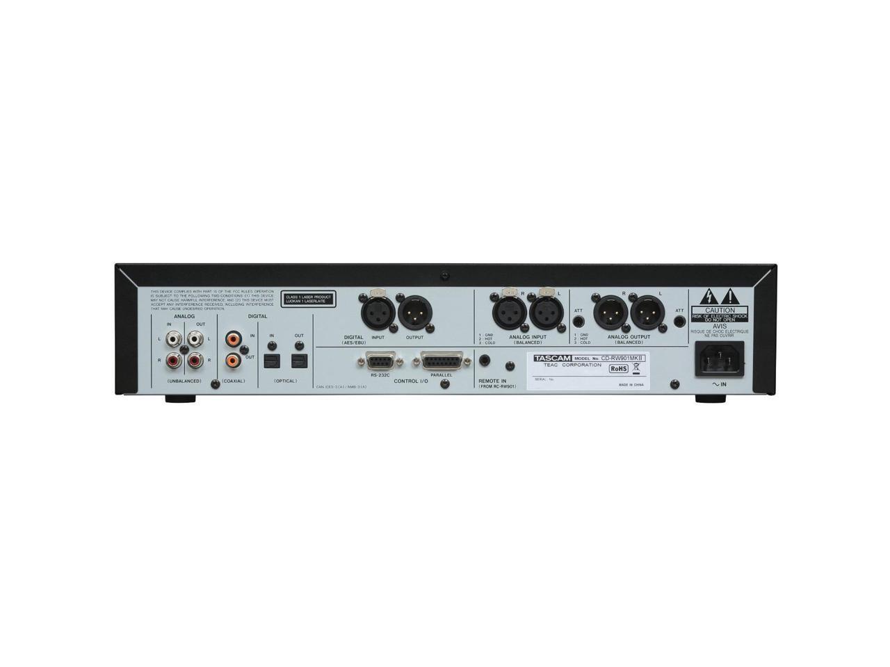 Tascam Professional CD Recorder/Player #CD-RW901MKII - Newegg.com