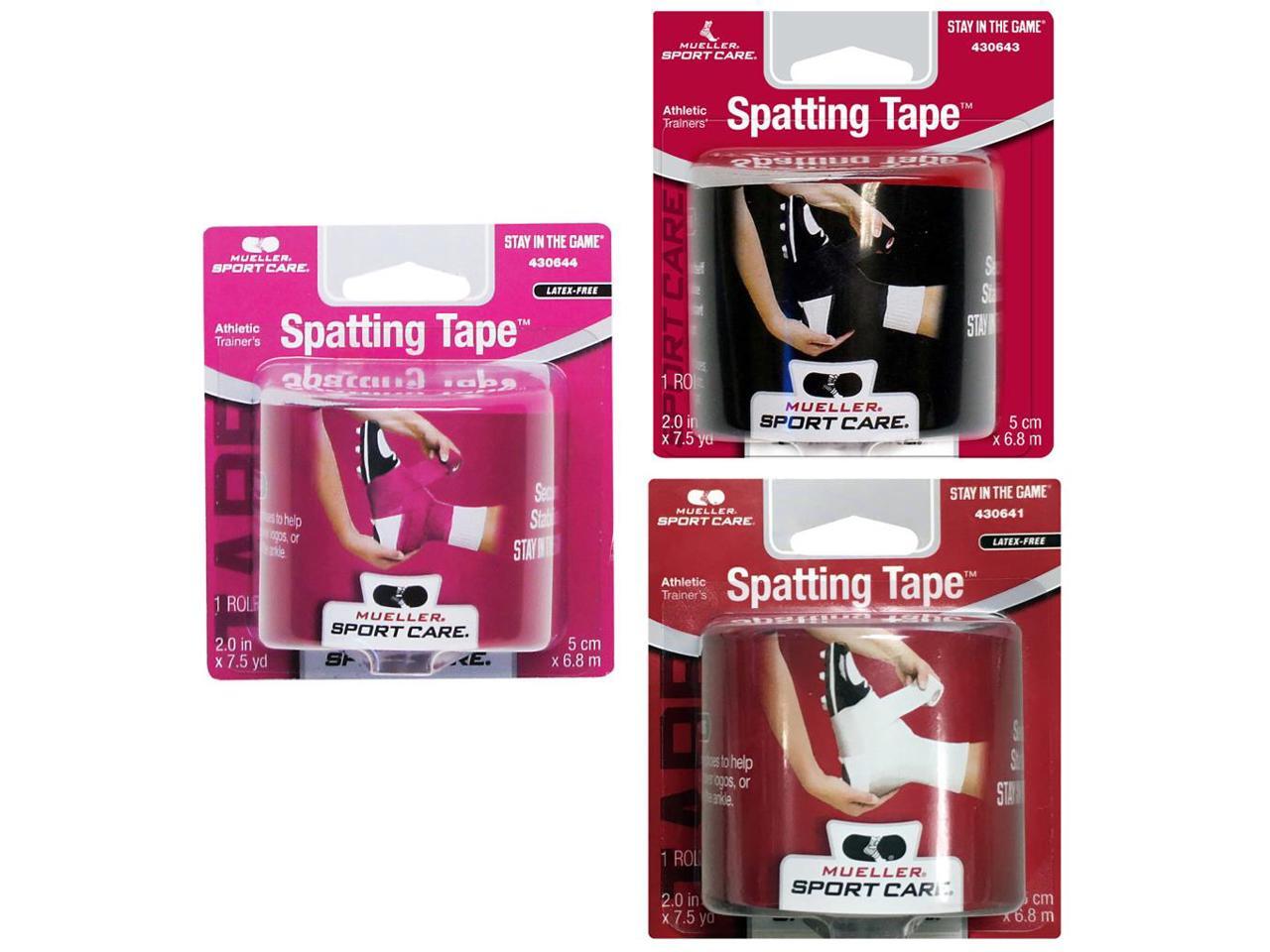 Mueller CST Cohesive Spatting Tape 2 in x 71/2 yds. (Black)