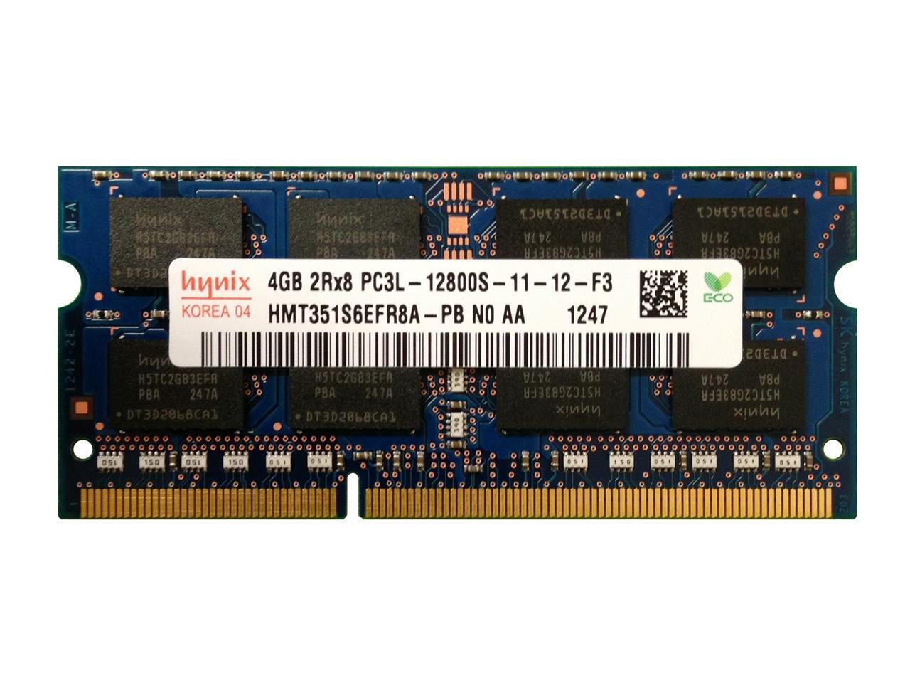 Hynixhynix Hmt351s6efr8a-Pb Hynix 4Gb (1X4gb) Pc312800s 1600Mhz Dual ...
